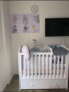 used crib but like new