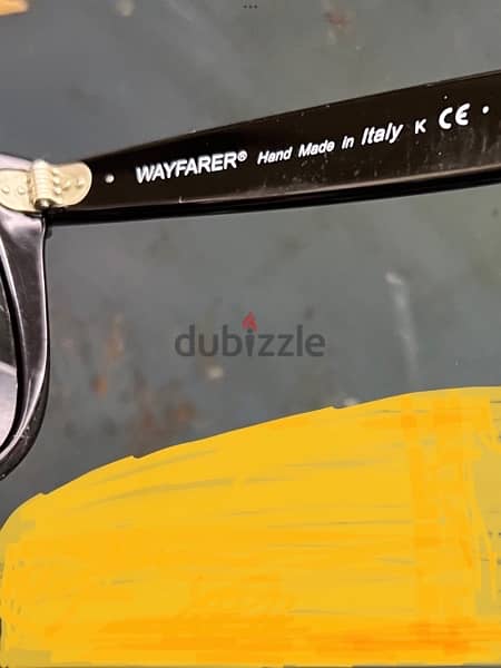 نظارة ريبان أصلى Rayban wayfarer original hand maed italy 1