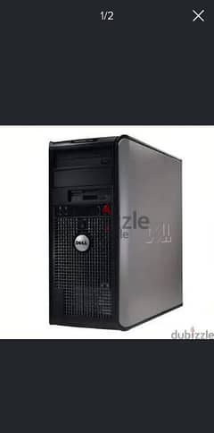 جهاز كمبيوتر كامل شاشه وكيسه optiplex 755 0