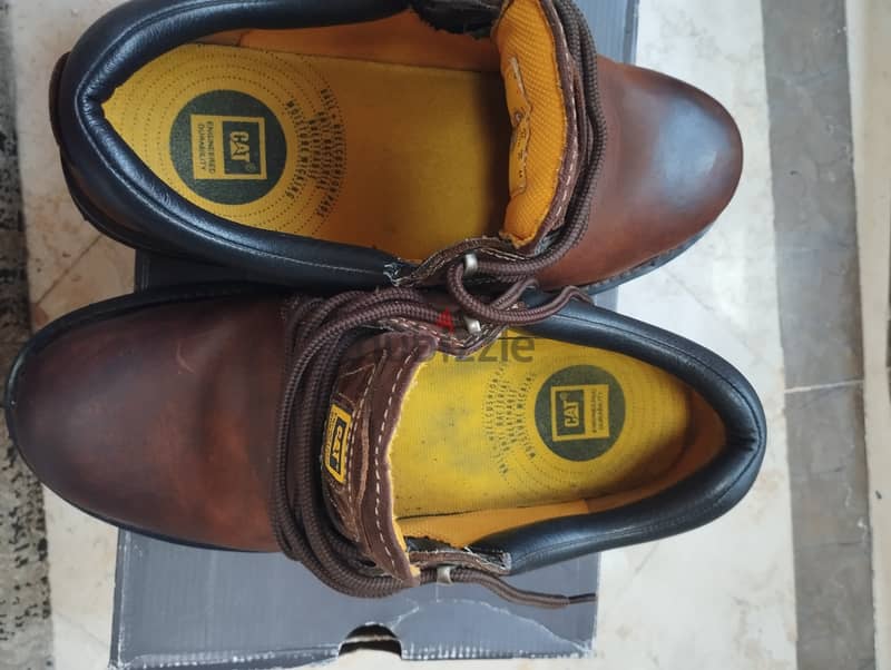 Original CAT Saftey Shoes Steel Toe size 42 5