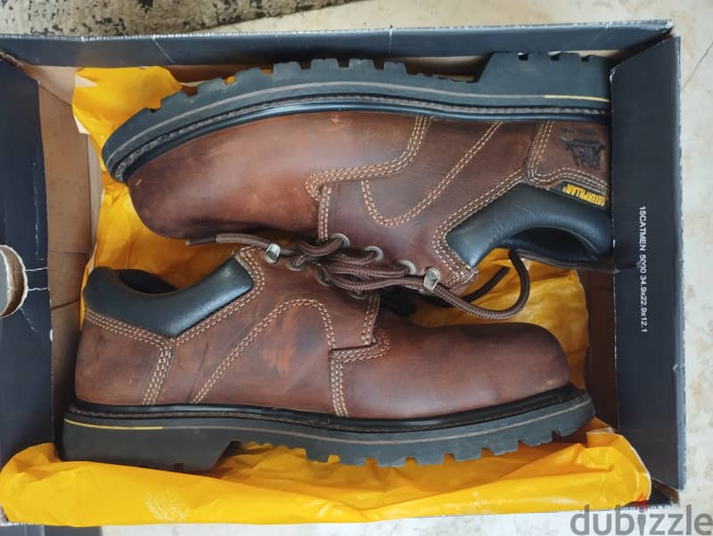 Original CAT Saftey Shoes Steel Toe size 42 9