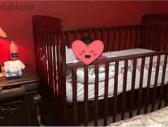 juniors (centerpoint) baby crib/bed, سرير بيبي ماركة جونيوز سنتربوينت
