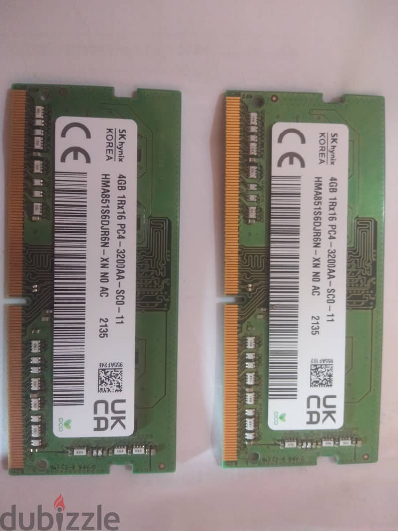 RAM 4*2 G ddr4 3200hz 0