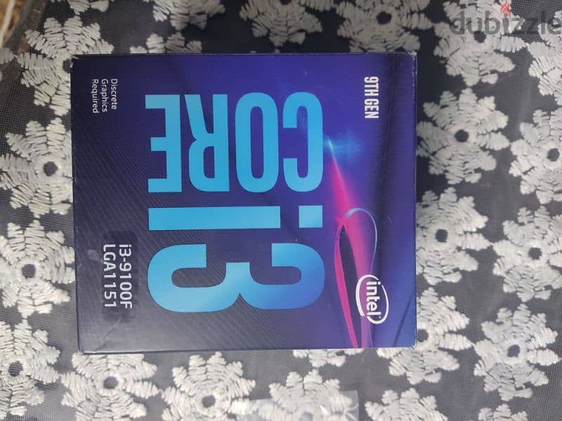 CPU i3 9100f بروسيسور 2