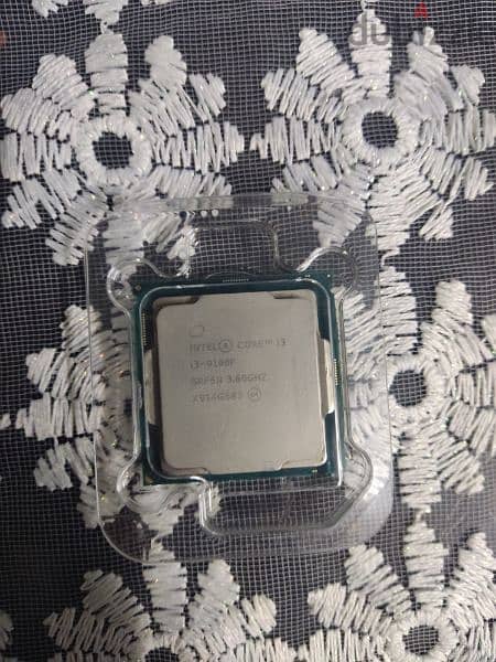 CPU i3 9100f بروسيسور 4