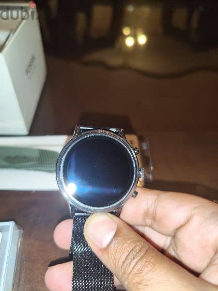 Fossil Gen 5 Carlyle HR Stainless Steel 3