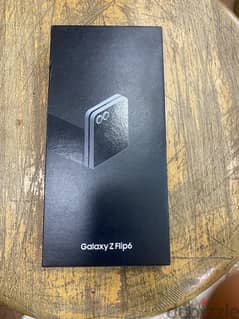 Galaxy Z Flip 6 256G Gray جديد متبرشم