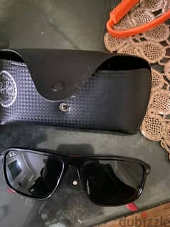 rey ban sun glass original with case and original box