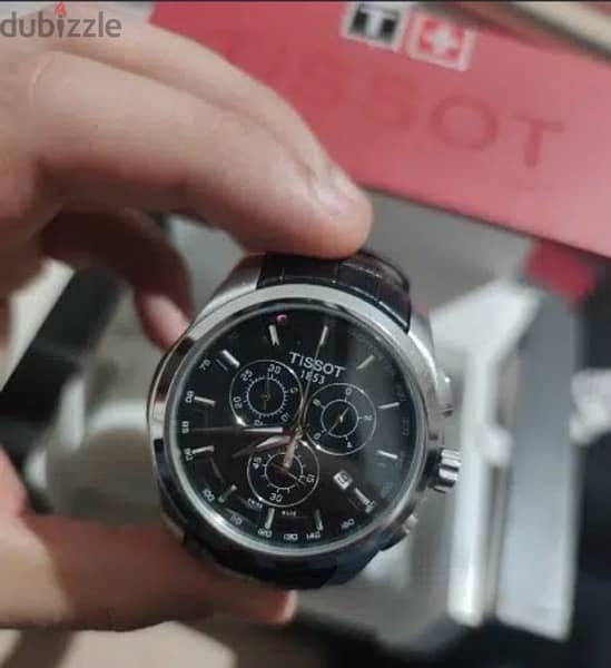 tissot watch G10 perfect condition ساعه تيسوت  ممتازه كالجديدة 2