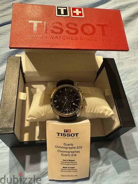 tissot watch G10 perfect condition ساعه تيسوت  ممتازه كالجديدة 5