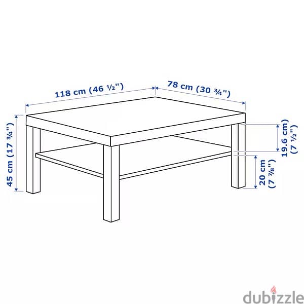 ikea lack coffe table | ترابيزة قهوة  من ايكيا 2