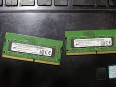 رام Ram 8g ddr4 lap top 2666 ٢ رامه مع بعض 0