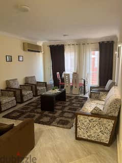 Apartment for rent 130 sqm, fully finished, air conditioners, kitchen and kitchen units in Dar Misr Kronfel, Fifth Settlement - دار مصر القرنفل التجمع 0