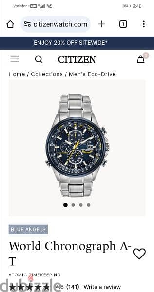 Citizen eco drive Watch 8