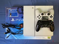 PS4 500GB with 2 original dualshock 4 0