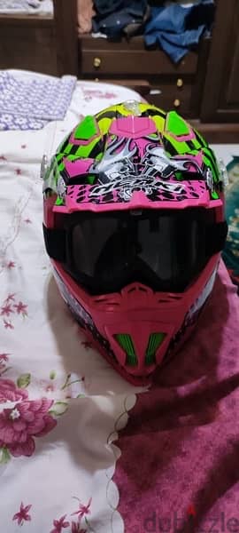 خوذة ادفنشر helmet adventure تريلا vlx 200 بينلي 1