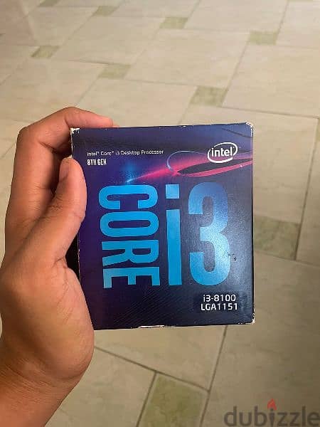 core i3 8100 3.6ghz 0