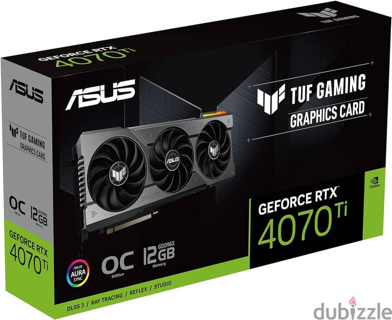 ASUS TUF Gaming NVIDIA GeForce RTX™ 4070 Ti OC Edition Gaming 8