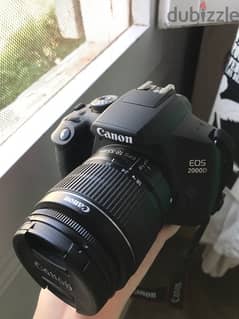 Canon EOS 2000D DSLR camera 0