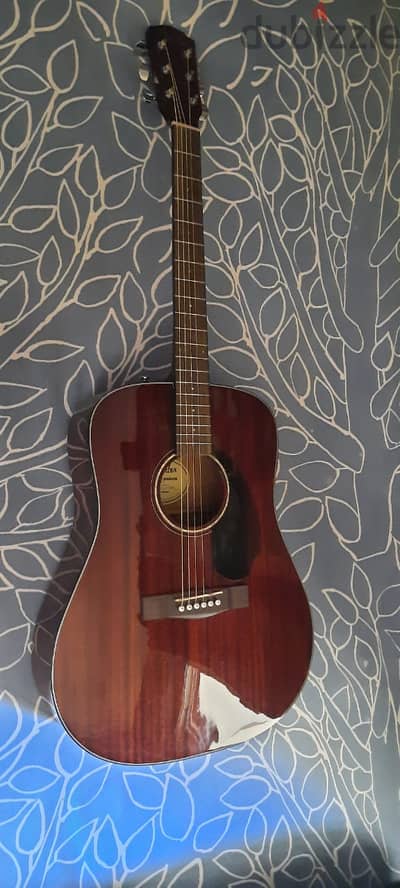 Fender CD-60S All-Mahogany Acoustic Guitar like new.