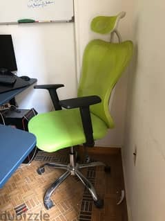 كرسي مكتب أخضر - Green office Chair 0