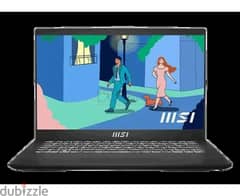 Msi Modern 14 C12MO Intel Core i3-1215U 256GB SSD 8GB Ram Intel UHD G