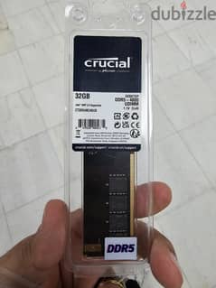 Crucial 32GB DDR5 - 4800 UDIMM 0