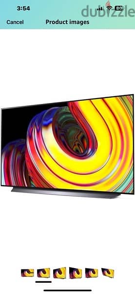 LG OLED TV 55 Inch CS Series 1