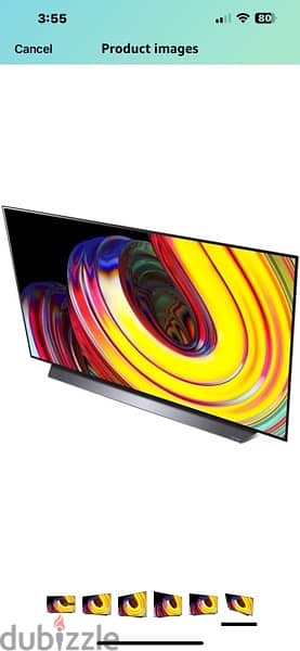 LG OLED TV 55 Inch CS Series 2