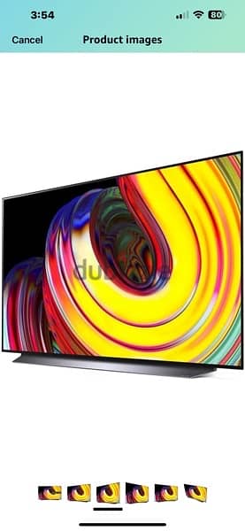 LG OLED TV 55 Inch CS Series 3