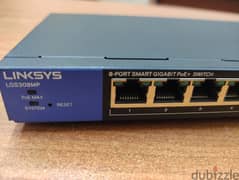 LINKSYS 8-PORT SMART GIGABIT POE+ SWITCH