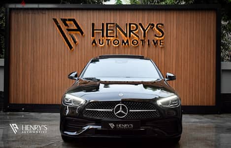 Mercedes Benz C180 AMG 2024 Heavy loaded