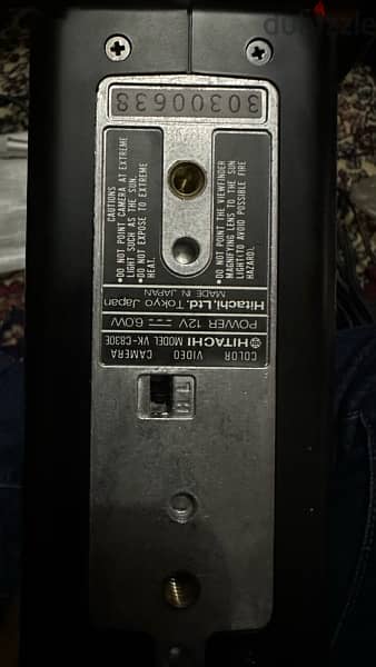 HITACHI - Color Video Camera VK-C830 5