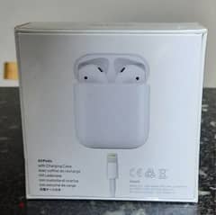 Apple airpods 2 with charging case