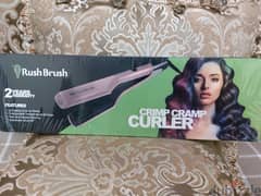 مكواة تجعيد الشعر من راش براش Crimp Cramp Curler 0