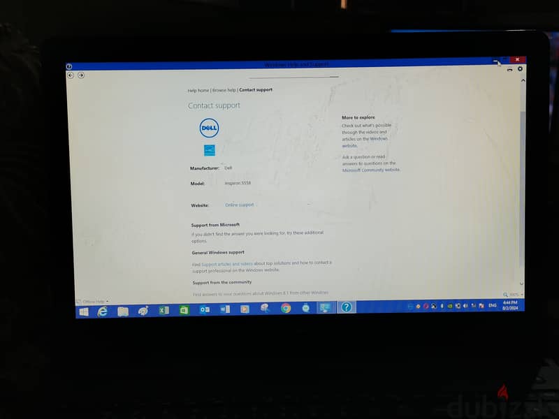 لاب توب Dell Inspiron 5558 2