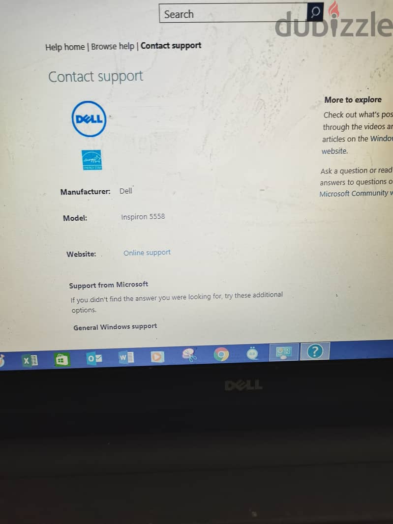 لاب توب Dell Inspiron 5558 8