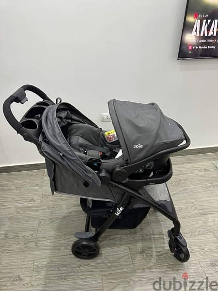 Joie Muze stroller with car seat 2