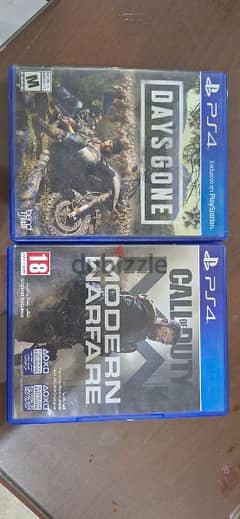 modern warfare and days gone 0