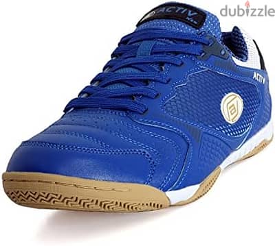 ACTIV Indoor Court Non Marking Squash Shoes - Size 43 - Blue