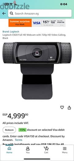 web cam c920 logitech 0