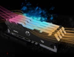 32 GB HP RGB DDR4 RAM v8 شكلها حلو جدا بسعر خرافي 0