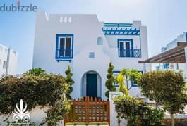 Sea villa for sale 190m in Mountain View Plage Village North Coast Sidi Abdel Rahman sea view finishing in installments 0