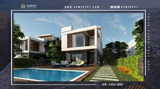 Standalone Villa 268m for sale in The Brooks New Cairo with installments فيلا مستقلة للبيع في ذا برووكس التجمع الخامس 0