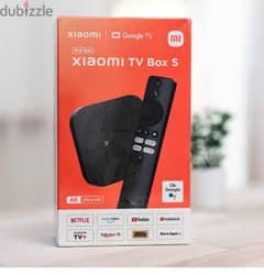 شاومي بوكس اس الجيل الثاني جديد متبرشم xiaomi tv box s 4k new 0