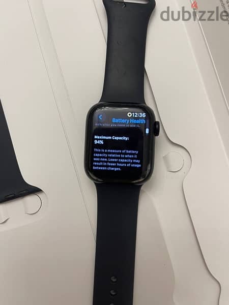 Apple watch series 7 With the box -Orignal charger 2