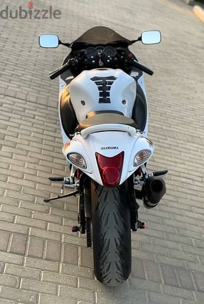 suzuki hayabusa 2012 8000 mile only zero سوزوكي هايبوزا 1