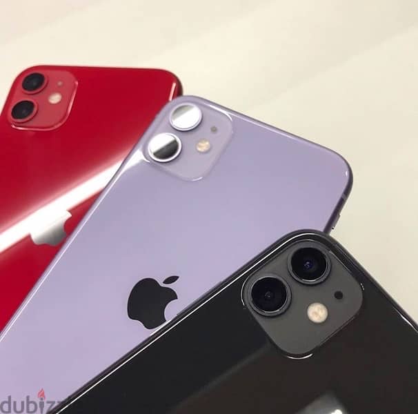 عرض لمده يومين علي iPhone 11 256 GB اكتف فقط بطاريات ١٠٠ بضمان ومبايعه 0