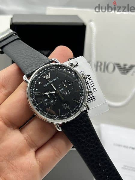 original emporio Armani watch with serial number with box and bag 2