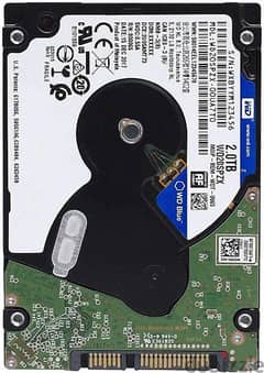 هارد hdd -WD Blue - 2TB 0